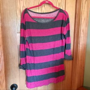 Gap maternity stripped tunic size L